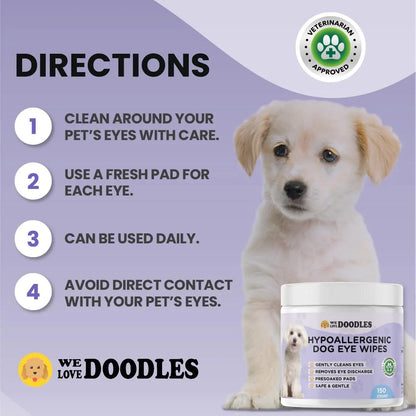 Canine Eye Cleaning Wipes