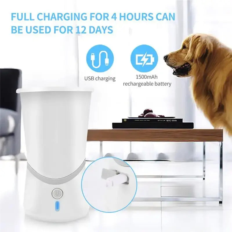 Automatic Pet Paw Cleaner Cup - Portable Silicone Foot Washer for Small and Medium Dogs