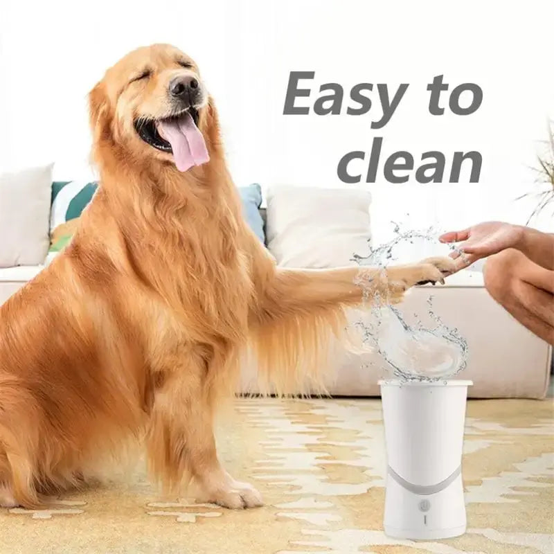 Automatic Pet Paw Cleaner Cup - Portable Silicone Foot Washer for Small and Medium Dogs