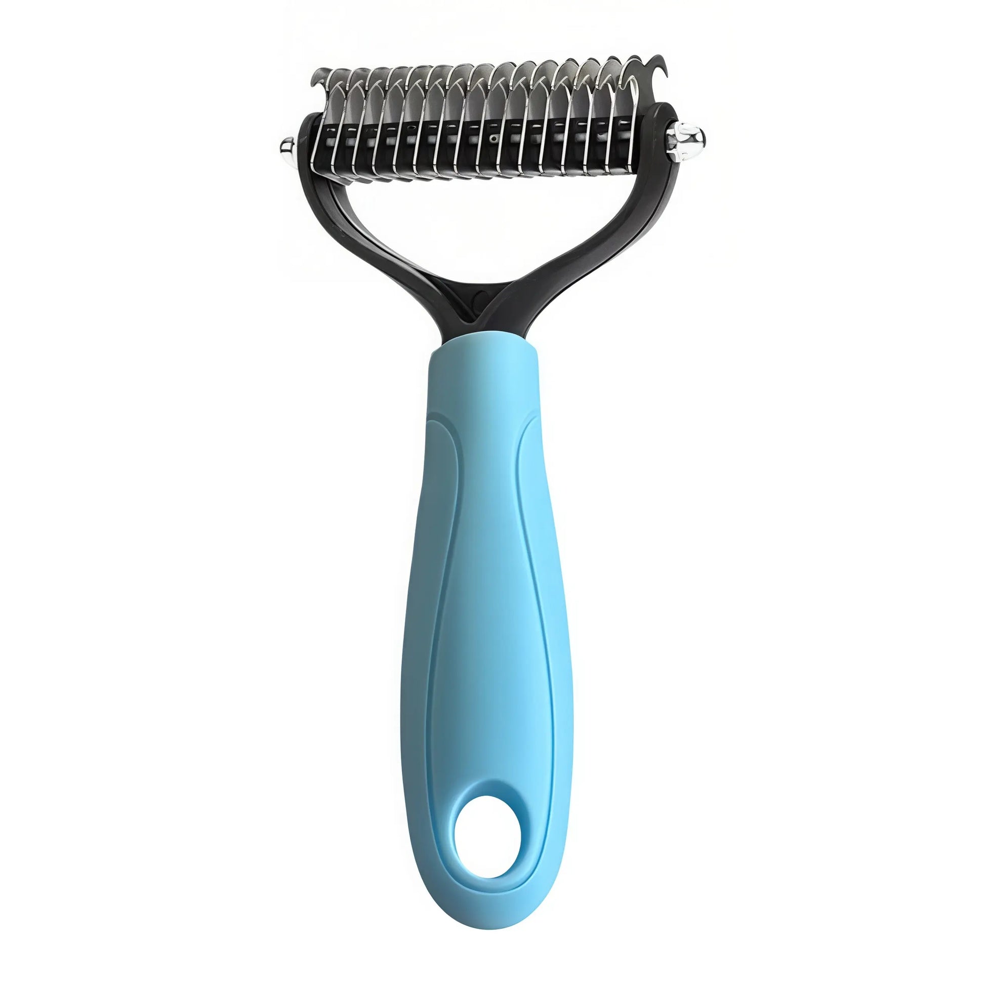 Universal Pet Detangling Comb for Dogs Grooming Tool Double-Sided Stainless Steel for Coat Care & Shedding Removal Easy to Use Essential Grooming
