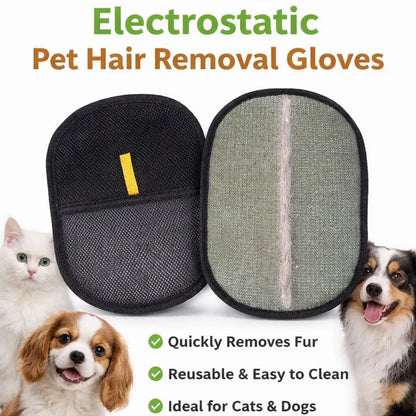 Magic Pet Hair Remover Gloves