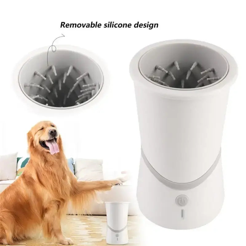 Automatic Pet Paw Cleaner Cup - Portable Silicone Foot Washer for Small and Medium Dogs